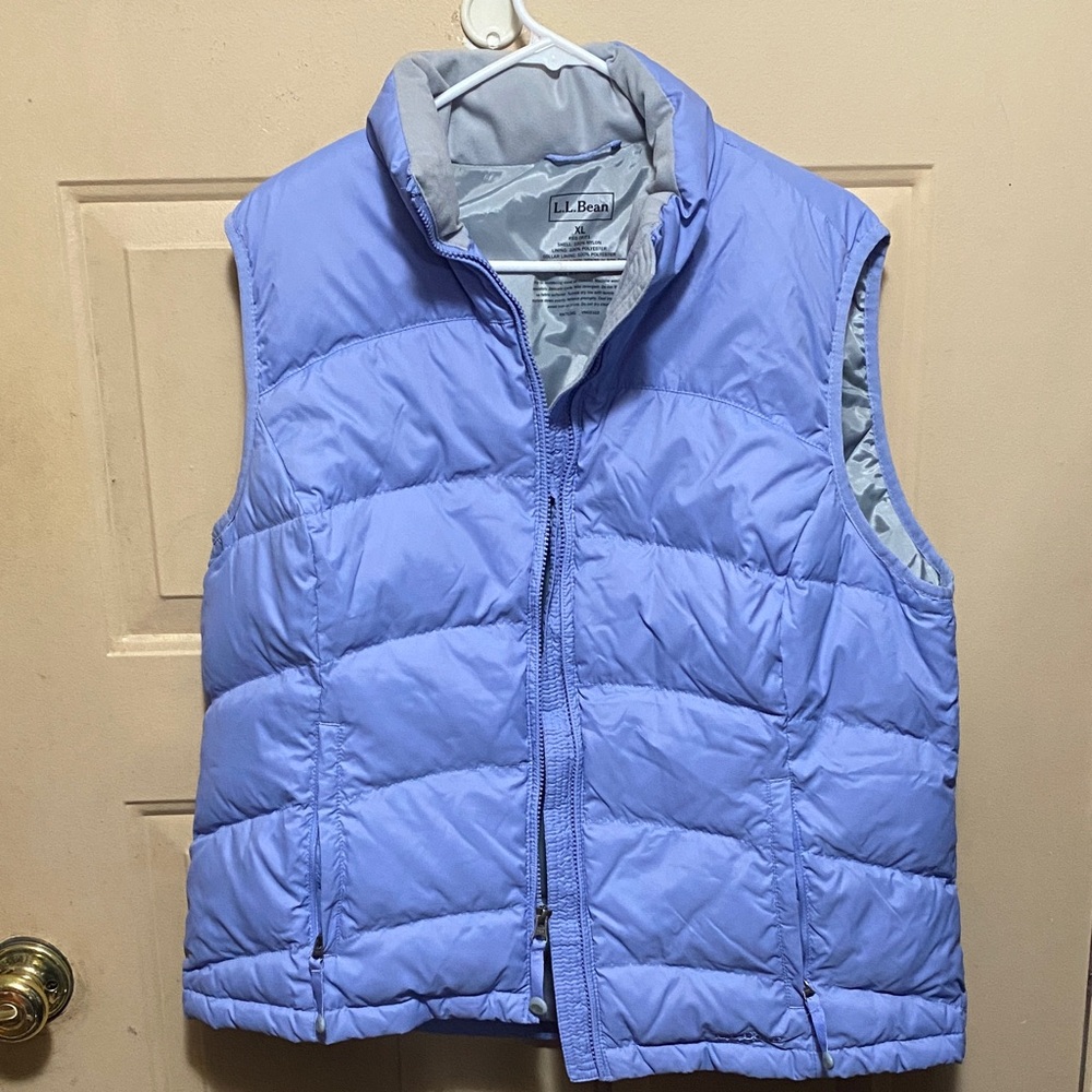 L.L.Bean Women’s XL Blue Puffer Vest